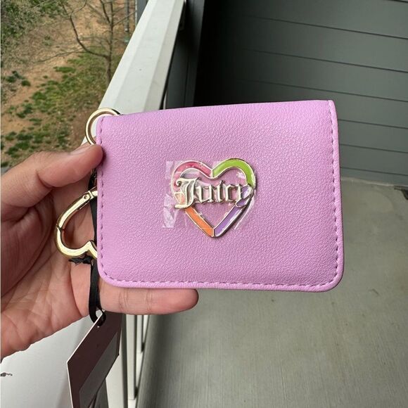 Juicy Couture Lavender Wristlet - Picture 1 of 4